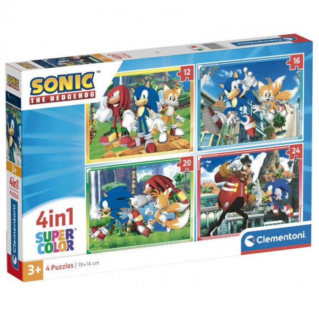 CLEMENTONI PUZZLE SUPER COLOR SONIC CLEMENTONI PUZZLE SUPER COLOR SONIC