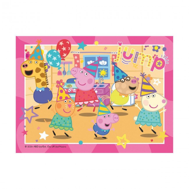 RAVESBURGER ΠΑΖΛ 12 16 20 24 ΤΕΜ  4 ΣΕ 1  PEPPA PIG 12004016