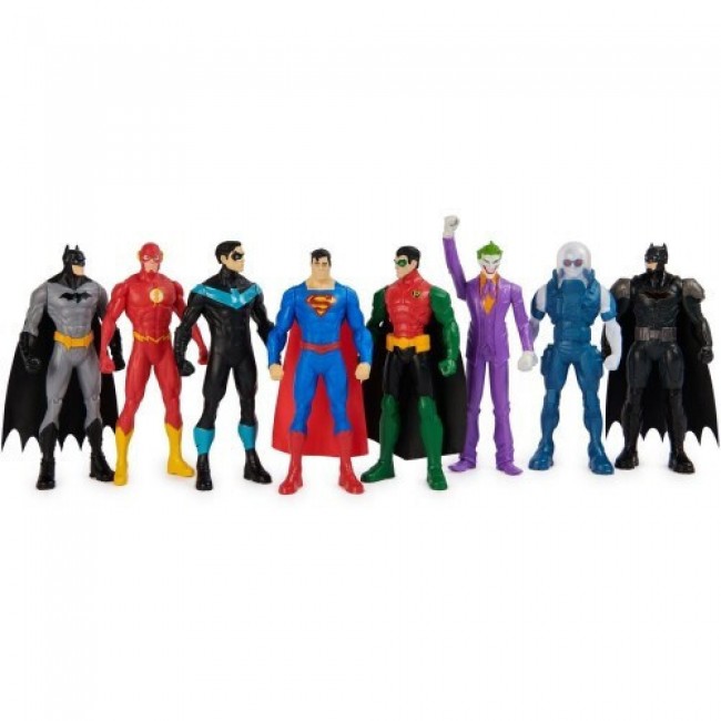 DC BATMAN: MULTIPACK 8 TEM ΦΙΓΟΥΡΕΣ 15 CM. (6068211) DC BATMAN: MULTIPACK 8 TEM ΦΙΓΟΥΡΕΣ 15 CM. (6068211)