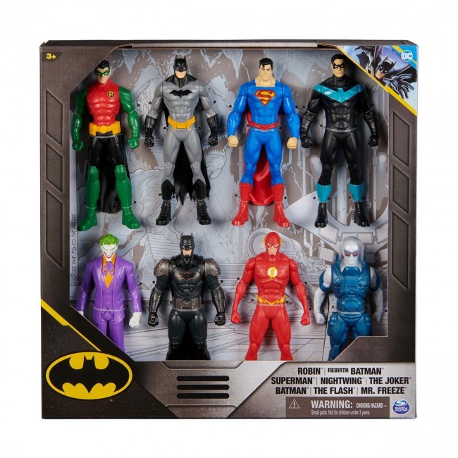 DC BATMAN: MULTIPACK 8 TEM ΦΙΓΟΥΡΕΣ 15 CM. (6068211) DC BATMAN: MULTIPACK 8 TEM ΦΙΓΟΥΡΕΣ 15 CM. (6068211)