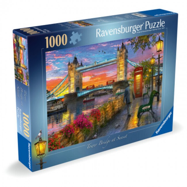 RAVENSBURGER PUZZLE 1000TEM. ΓΕΦΥΡΑ ΤΟΥ ΠΥΡΓΟΥ