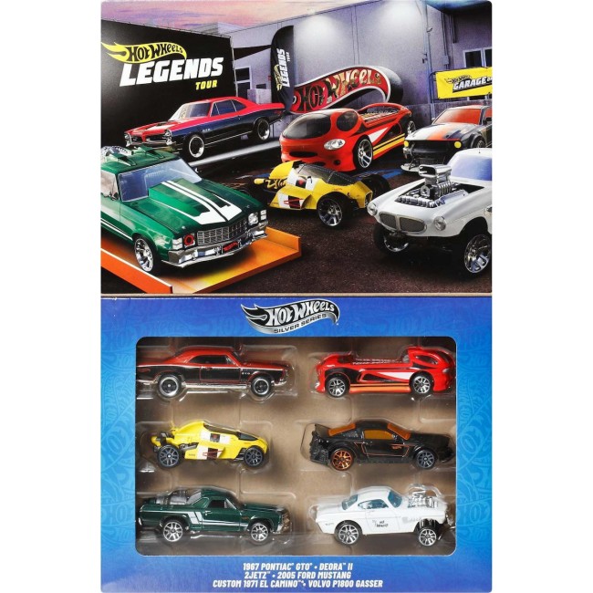 HOT WHEELS ΑΥΤΟΚΙΝΗΤΑΚΙΑ ΣΕΤ ΤΩΝ 6 - HOT WHEELS LEGENDS (JBY78) HOT WHEELS ΑΥΤΟΚΙΝΗΤΑΚΙΑ ΣΕΤ ΤΩΝ 6 - HOT WHEELS LEGENDS (JBY78)