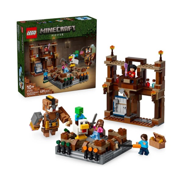LEGO MINECRAFT ΡΙΝΓΚ ΠΥΓΜΑΧΙΑΣ ΣΤΗΝ ΈΠΑΥΛΗ ΣΤΟ ΔΑΣΟΣ (21272)