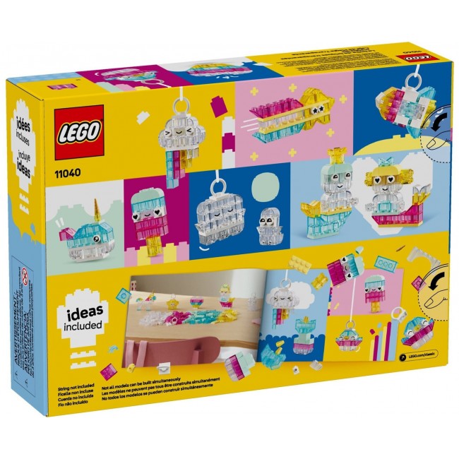 LEGO CLASSIC ΜΑΓΙΚΟ ΔΙΑΦΑΝΕΣ ΚΟΥΤΙ (11040) LEGO CLASSIC ΜΑΓΙΚΟ ΔΙΑΦΑΝΕΣ ΚΟΥΤΙ (11040)