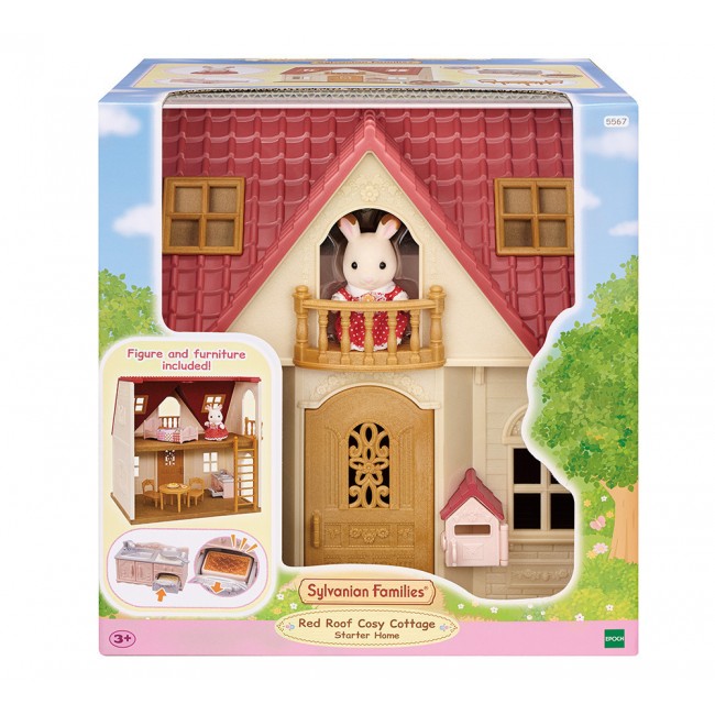 THE SYLVANIAN FAMILIES COSY COTTAGE PLAYHOUSE (5785) THE SYLVANIAN FAMILIES COSY COTTAGE PLAYHOUSE (5785)