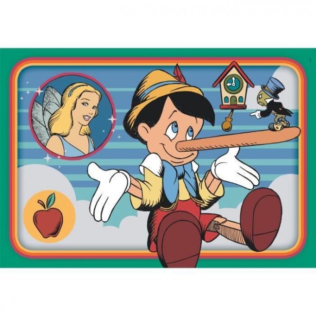 CLEMENTONI PUZZLE 2X60 SUPER COLORDISNEY CLASSICS CLEMENTONI PUZZLE 2X60 SUPER COLORDISNEY CLASSICS