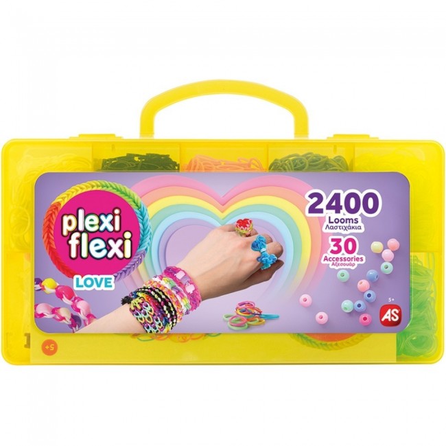 PLEXI FLEXI LOVE ΘΗΚΗ 2400 ΛΑΣΤΙΧΑΚΙΑ ΚΑΙ 30 ΑΞΕΣΟΥΑΡ PLEXI FLEXI LOVE ΘΗΚΗ 2400 ΛΑΣΤΙΧΑΚΙΑ ΚΑΙ 30 ΑΞΕΣΟΥΑΡ