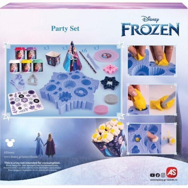 ΠΛΑΣΤΕΛΙΝΗ DISNEY FROZEN ΠΑΡΤΥ ΜΕ 5 ΒΑΖΑΚΙΑ 250ΓΡ ΓΙΑ 3+ ΧΡΟΝΩΝ ΠΛΑΣΤΕΛΙΝΗ DISNEY FROZEN ΠΑΡΤΥ ΜΕ 5 ΒΑΖΑΚΙΑ 250ΓΡ ΓΙΑ 3+ ΧΡΟΝΩΝ