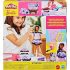 PLAY DOH BARBIE SET PLASTELINA BARBIE FASHIONISTA RUFFLES CLOTHING CREATIONS