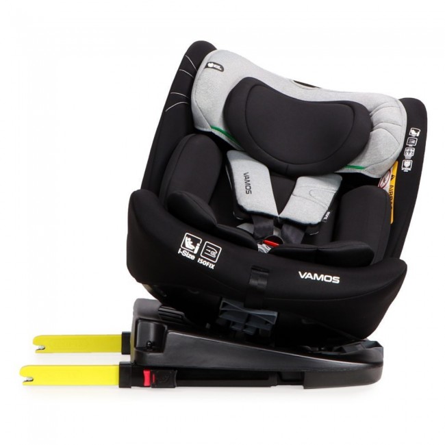 MONI ΚΑΘΙΣΜΑ ΑΥΤΟΚΙΝΗΤΟΥ ISOFIX 40-150CM VAMOS STONE GREY 3801005153176 MONI ΚΑΘΙΣΜΑ ΑΥΤΟΚΙΝΗΤΟΥ ISOFIX 40-150CM VAMOS STONE GREY 3801005153176