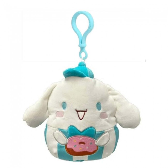 SQUISHMALLOWS SANRIO ΛΟΥΤΡΙΝΑ ΜΠΡΕΛΟΚ 9CM FOOD TRUCK TREATS CINNAMONROLL SQUISHMALLOWS SANRIO ΛΟΥΤΡΙΝΑ ΜΠΡΕΛΟΚ 9CM FOOD TRUCK TREATS CINNAMONROLL