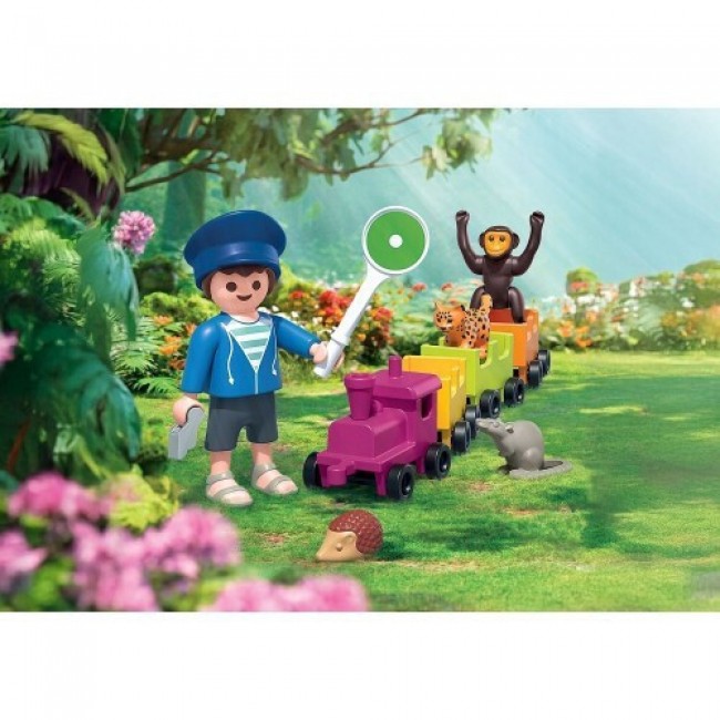 PLAYMOBIL ANIMALS AND FRIENDS ΒΟΛΤΑ ΜΕ ΤΡΕΝΑΚΙ PLAYMOBIL ANIMALS AND FRIENDS ΒΟΛΤΑ ΜΕ ΤΡΕΝΑΚΙ