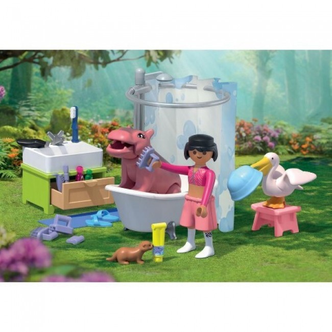 PLAYMOBIL ANIMALS AND FRIENDS ΩΡΑ ΓΙΑ ΜΠΑΝΙΟ PLAYMOBIL ANIMALS AND FRIENDS ΩΡΑ ΓΙΑ ΜΠΑΝΙΟ