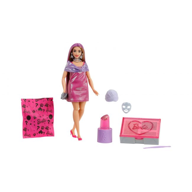 BARBIE PARTY UNBOXED - GLAM PARTY CURVY (JFY67) BARBIE PARTY UNBOXED - GLAM PARTY CURVY (JFY67)