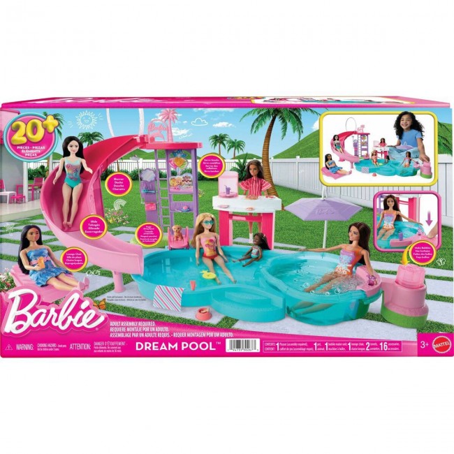 BARBIE ΟΝΕΙΡΕΜΕΝΗ ΠΙΣΙΝΑ JFP01 BARBIE ΟΝΕΙΡΕΜΕΝΗ ΠΙΣΙΝΑ JFP01