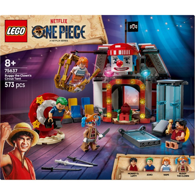 LEGO ONE PIECE BUGGY THE CLOWNS CIRCUS TENT (75637) LEGO ONE PIECE BUGGY THE CLOWNS CIRCUS TENT (75637)