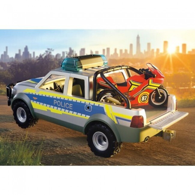 PLAYMOBIL CITY ACTION ΑΣΤΥΝΟΜΙΚΟ ΟΧΗΜΑ PICKUP / ΜΟΤΟΣΥΚΛΕΤΑ PLAYMOBIL CITY ACTION ΑΣΤΥΝΟΜΙΚΟ ΟΧΗΜΑ PICKUP / ΜΟΤΟΣΥΚΛΕΤΑ
