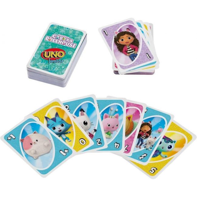 ΕΠΙΤΡΑΠΕΖΙΟ ΚΑΡΤΩΝ UNO JUNIOR - GABBYS DOLLHOUSE (JLH17)