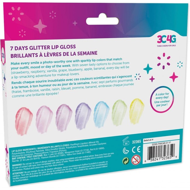 MAKE IT REAL 7 DAYS GLITTER LIP GLOSS