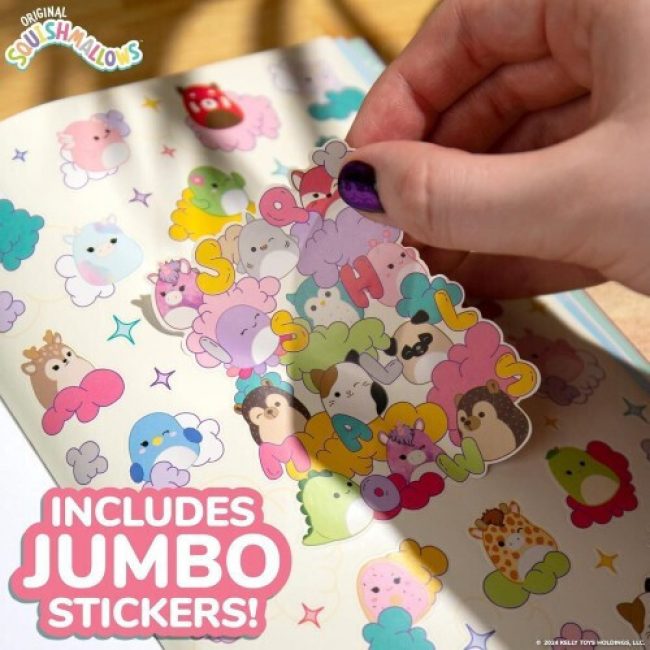 SQUISHMALLOWS STICKER BOOK 2000+ ΑΥΤΟΚΟΛΛΗΤΑ HG224701