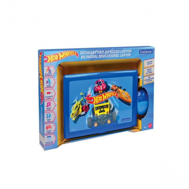 LEXIBOOK ΕΚΠΑΙΔΕΥΤΙΚΟ LAPTOP HOT WHEELS LEXIBOOK ΕΚΠΑΙΔΕΥΤΙΚΟ LAPTOP HOT WHEELS