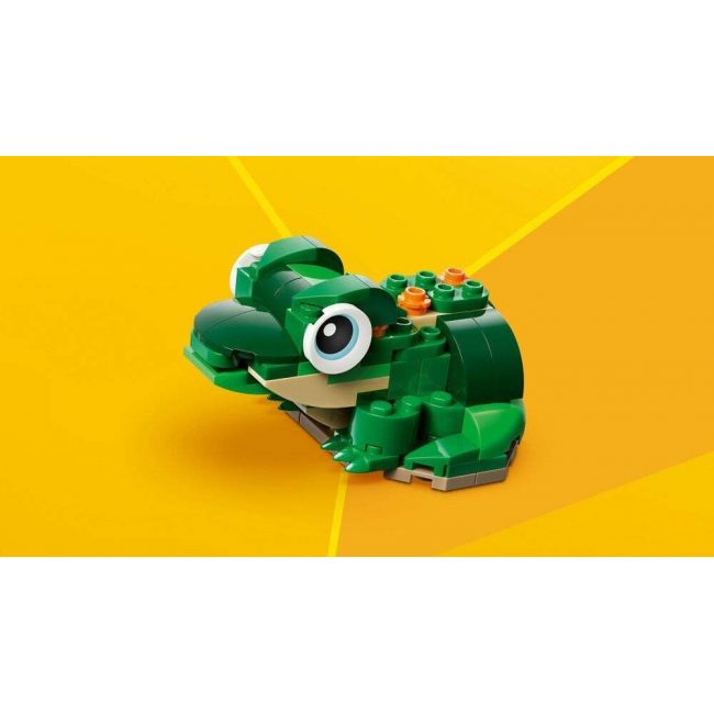 LEGO CREATOR TURTLE WITH A WATER LILY FLOWER 31377