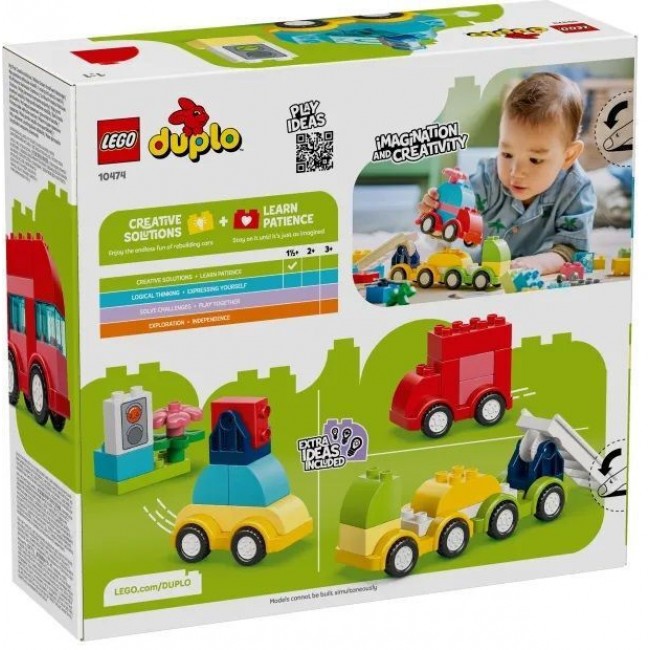 LEGO DUPLO MY FIRST ΔΗΜΙΟΥΡΓΙΚΑ ΟΧΗΜΑΤΑ (10474) LEGO DUPLO MY FIRST ΔΗΜΙΟΥΡΓΙΚΑ ΟΧΗΜΑΤΑ (10474)