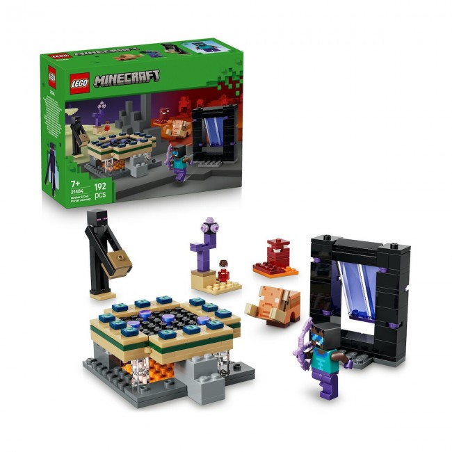 LEGO MINECRAFT ΤΑΞΙΔΙ ΣΤΑ ΈΓΚΑΤΑ & ΣΤΗΝ ΠΥΛΗ ΤΟΥ ΤΕΛΟΥΣ (21584) LEGO MINECRAFT ΤΑΞΙΔΙ ΣΤΑ ΈΓΚΑΤΑ & ΣΤΗΝ ΠΥΛΗ ΤΟΥ ΤΕΛΟΥΣ (21584)