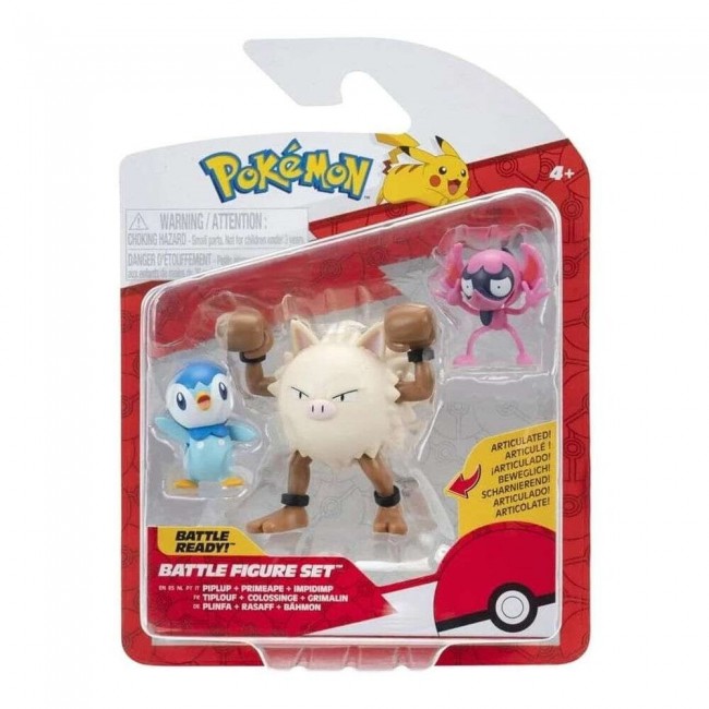 POIKEMON ΣΕΤ ΜΕ 3 ΦΙΓΟΥΡΕΣ ΜΑΧΗΣ PIPLUP- PRIMEARE-IMPIDIMP JW095155-W24 PKW4088 POIKEMON ΣΕΤ ΜΕ 3 ΦΙΓΟΥΡΕΣ ΜΑΧΗΣ PIPLUP- PRIMEARE-IMPIDIMP JW095155-W24 PKW4088