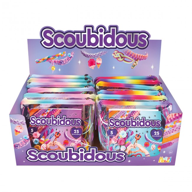 HAPPIHOBBI SCOUBIDOUS ΤΣΑΝΤΑΚΙ ΜΕ 25 SCOUBIDOUS - ΑΞΕΣΟΥΑΡ ΓΙΑ 6+ HAPPIHOBBI SCOUBIDOUS ΤΣΑΝΤΑΚΙ ΜΕ 25 SCOUBIDOUS - ΑΞΕΣΟΥΑΡ ΓΙΑ 6+
