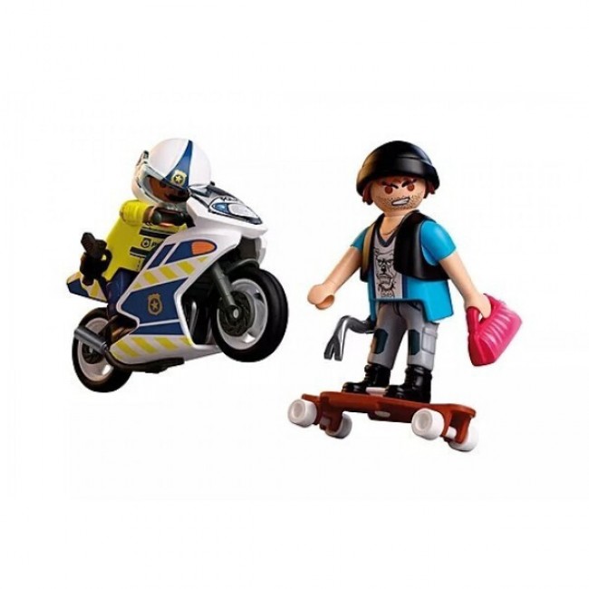 PLAYMOBIL CITY ACTION ΑΣΤΥΝΟΜΙΚΗ ΚΑΤΑΔΙΩΞΗ ΜΕ ΜΟΤΟΣΙΚΛΕΤΑ PLAYMOBIL CITY ACTION ΑΣΤΥΝΟΜΙΚΗ ΚΑΤΑΔΙΩΞΗ ΜΕ ΜΟΤΟΣΙΚΛΕΤΑ