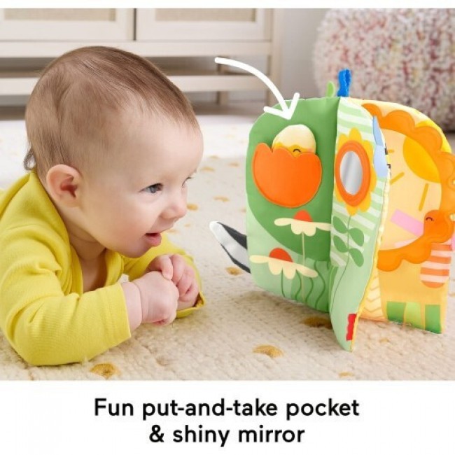 ΒΙΒΛΙΑΡΑΚΙ ΜΑΛΑΚΟ FISHER PRICE 4 ΕΠΟΧΕΣ JKP53