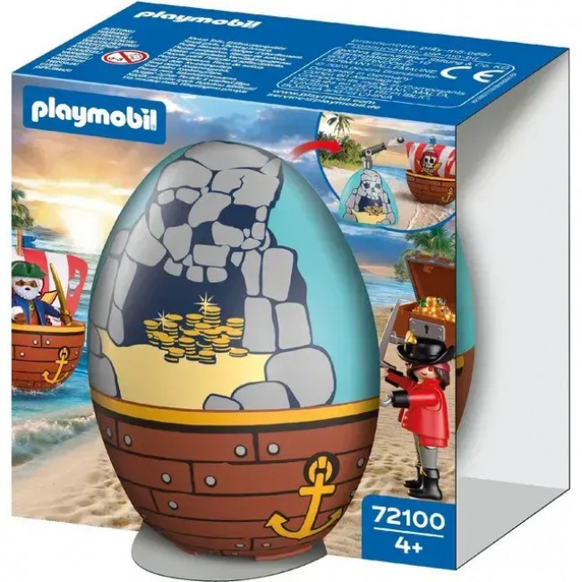 PLAYMOBIL PLAY EGG ΠΕΙΡΑΤΕΣ 72100 PLAYMOBIL PLAY EGG ΠΕΙΡΑΤΕΣ 72100