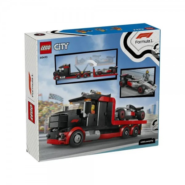 LEGO CITY F1 DISPLAY TRUCK WITH AUDI F1 RACE CAR 60493 LEGO CITY F1 DISPLAY TRUCK WITH AUDI F1 RACE CAR 60493