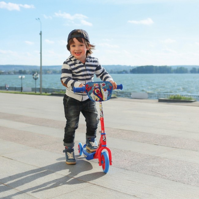 ΠΑΙΔΙΚΟ SCOOTER SPIDER-MAN ΜΕ 3 ΡΟΔΕΣ 3-5 ΕΤΩΝ ΠΑΙΔΙΚΟ SCOOTER SPIDER-MAN ΜΕ 3 ΡΟΔΕΣ 3-5 ΕΤΩΝ