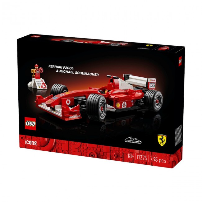 LEGO ICONS FERRARI F2001 & MICHAEL SCHUMACHER (11375) LEGO ICONS FERRARI F2001 & MICHAEL SCHUMACHER (11375)