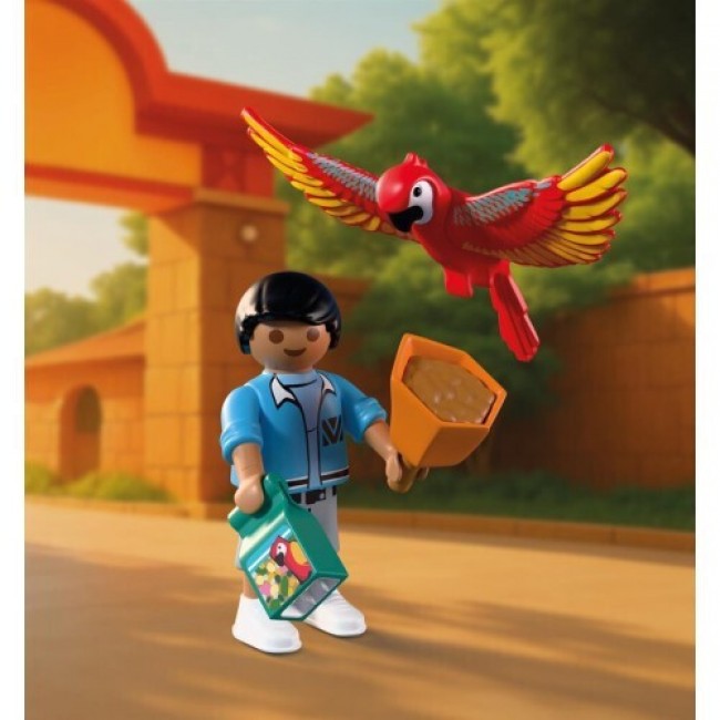 PLAYMOBIL ANIMALS & FRIENDS ΤΑΙΖΟΝΤΑΣ ΤΑ ΠΟΥΛΙΑ ΤΟΥ ΠΑΡΚΟΥ PLAYMOBIL ANIMALS & FRIENDS ΤΑΙΖΟΝΤΑΣ ΤΑ ΠΟΥΛΙΑ ΤΟΥ ΠΑΡΚΟΥ