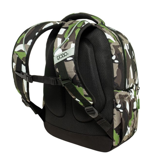 POLO ΣΧΟΛΙΚΗ ΤΣΑΝΤΑ ΠΛΑΤΗΣ MULTI CAMO 2026 POLO ΣΧΟΛΙΚΗ ΤΣΑΝΤΑ ΠΛΑΤΗΣ MULTI CAMO 2026