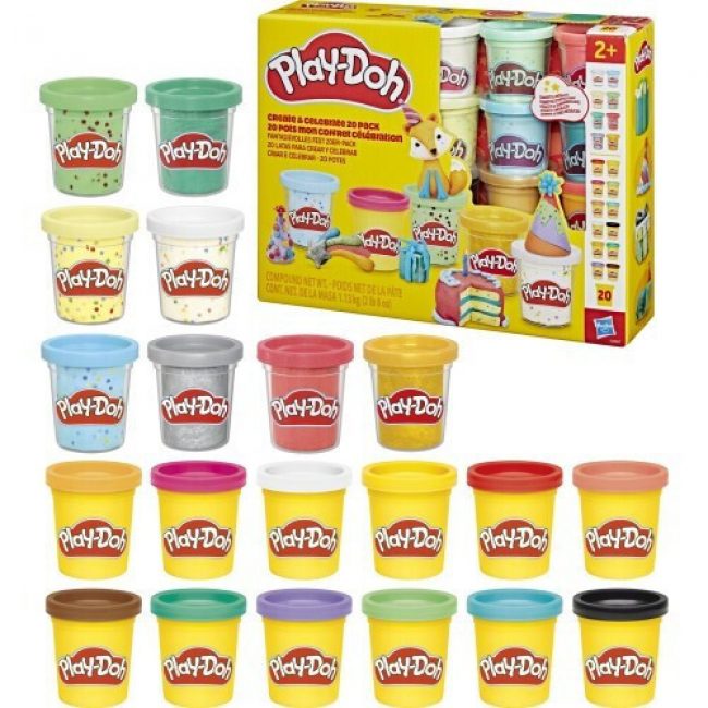 PLAY-DOH CREATE AND CELEBRATE 20 ΤΕΜ. G2467