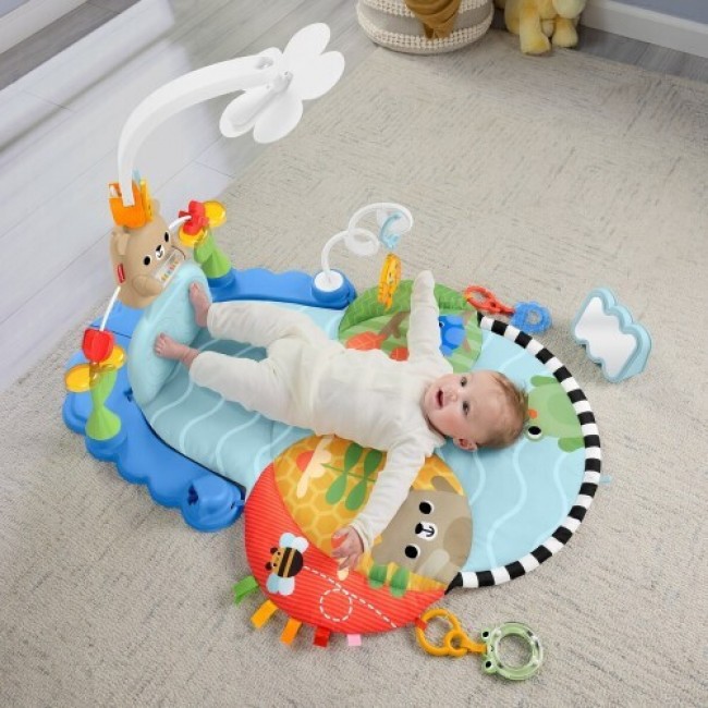FISHER PRICE ΓΥΜΝΑΣΤΗΡΙΟ ΜΕ ΛΟΥΛΟΥΔΙ 3 ΣΕ 1 HYR60