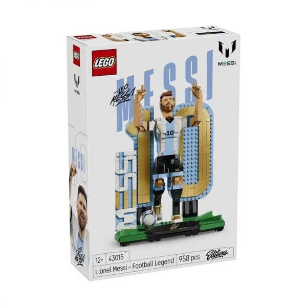 LEGO EDITIONS LIONEL MESSI - FOOTBALL LEGEND