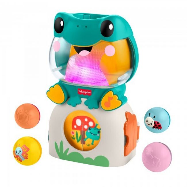 FISHER PRICE ΒΑΤΡΑΧΟΣ ΜΕ ΜΠΑΛΙΤΣΕΣ ΗΧΟΥΣ ΚΑΙ ΦΩΤΑ (JLB96) FISHER PRICE ΒΑΤΡΑΧΟΣ ΜΕ ΜΠΑΛΙΤΣΕΣ ΗΧΟΥΣ ΚΑΙ ΦΩΤΑ (JLB96)