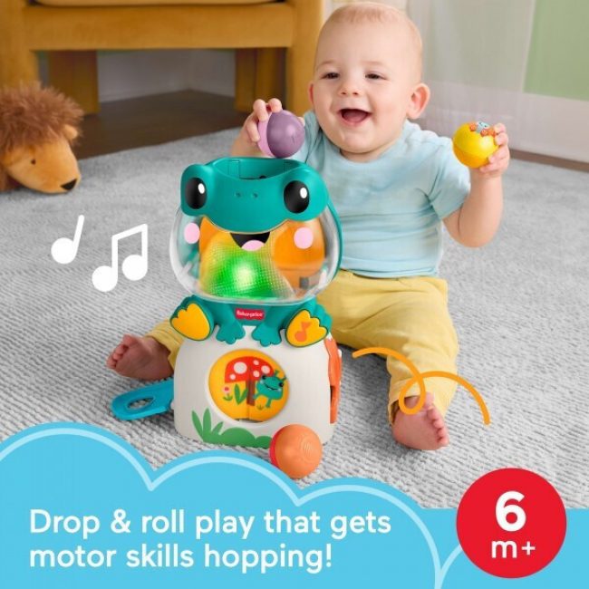 FISHER PRICE ΒΑΤΡΑΧΟΣ ΜΕ ΜΠΑΛΙΤΣΕΣ ΗΧΟΥΣ ΚΑΙ ΦΩΤΑ (JLB96) FISHER PRICE ΒΑΤΡΑΧΟΣ ΜΕ ΜΠΑΛΙΤΣΕΣ ΗΧΟΥΣ ΚΑΙ ΦΩΤΑ (JLB96)