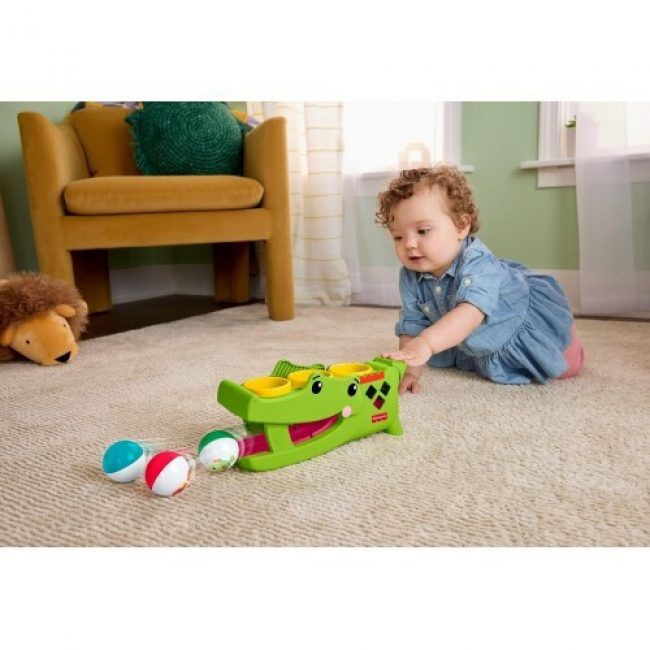 FISHER PRICE ΠΑΙΧΝΙΔΙ ΚΡΟΚΟΔΕΙΛΟΣ ΜΕ ΜΠΑΛΙΤΣΕΣ (JLB94) FISHER PRICE ΠΑΙΧΝΙΔΙ ΚΡΟΚΟΔΕΙΛΟΣ ΜΕ ΜΠΑΛΙΤΣΕΣ (JLB94)