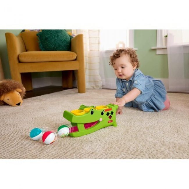 FISHER PRICE ΠΑΙΧΝΙΔΙ ΚΡΟΚΟΔΕΙΛΟΣ ΜΕ ΜΠΑΛΙΤΣΕΣ (JLB94) FISHER PRICE ΠΑΙΧΝΙΔΙ ΚΡΟΚΟΔΕΙΛΟΣ ΜΕ ΜΠΑΛΙΤΣΕΣ (JLB94)