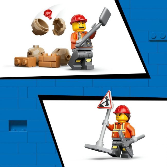 LEGO CITY YELLOW BACKHOE LOADER LEGO CITY YELLOW BACKHOE LOADER