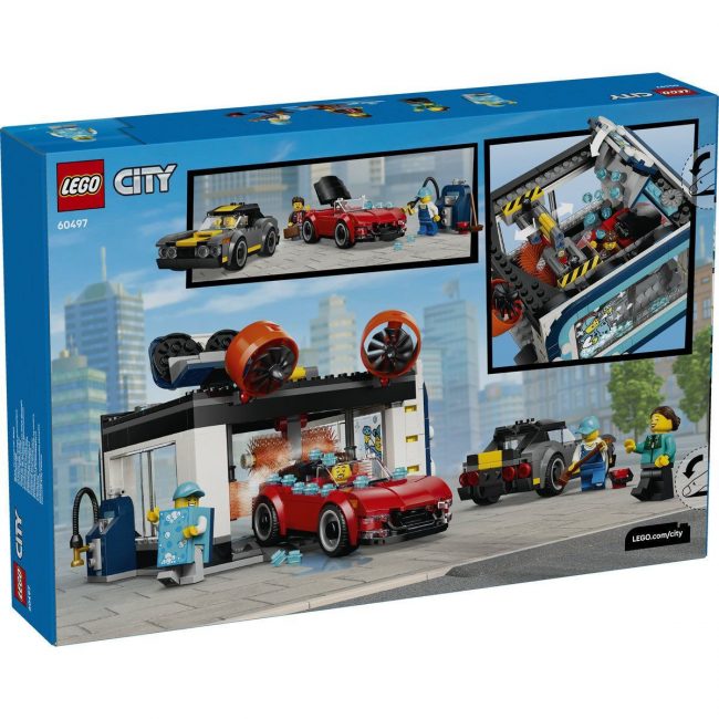 LEGO CITY MY CITY ΠΛΥΝΤΗΡΙΟ ΔΙΕΛΕΥΣΗΣ ΑΥΤΟΚΙΝΗΤΩΝ (60497) LEGO CITY MY CITY ΠΛΥΝΤΗΡΙΟ ΔΙΕΛΕΥΣΗΣ ΑΥΤΟΚΙΝΗΤΩΝ (60497)