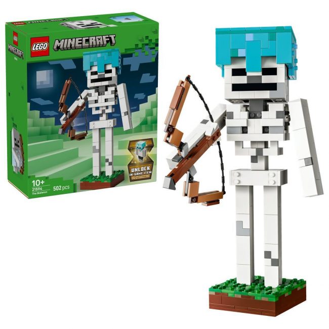 LEGO MINECRAFT THE SKELETON GAMING DECOR TOY 21594 LEGO MINECRAFT THE SKELETON GAMING DECOR TOY 21594