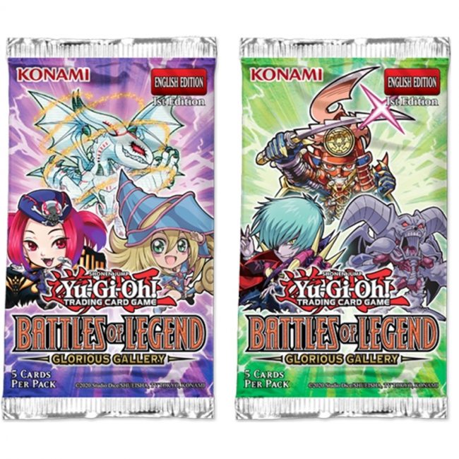 YU-GI-OH BATTLES OF LEGEND: GLORIUS GALLERY BOOSTER PACK ΦΑΚΕΛΑΚΙ YU-GI-OH BATTLES OF LEGEND: GLORIUS GALLERY BOOSTER PACK ΦΑΚΕΛΑΚΙ