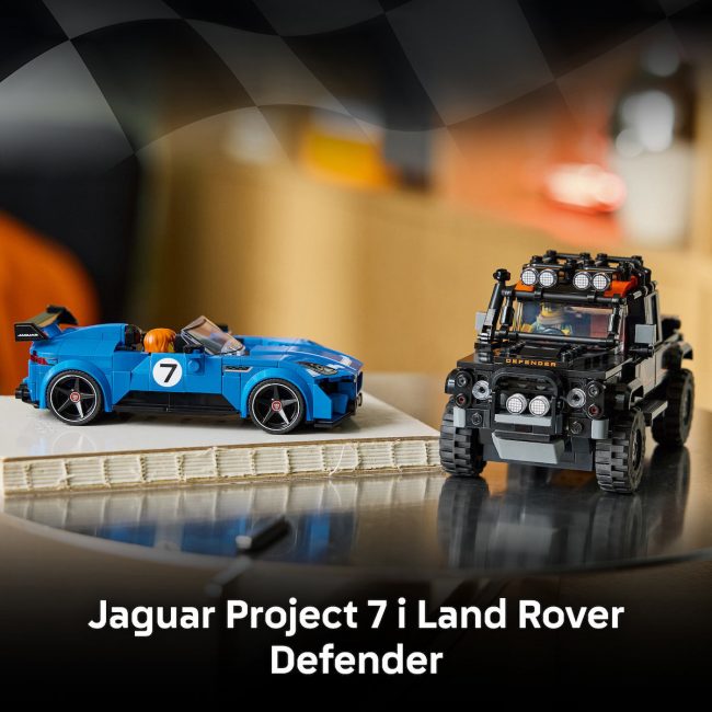LEGO SPEED CHAMPIONS JAGUAR PROJECT 7 AND LAND ROVER DEFENDER 77264 LEGO SPEED CHAMPIONS JAGUAR PROJECT 7 AND LAND ROVER DEFENDER 77264